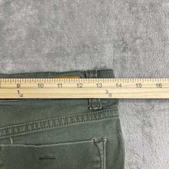 RSQ Malibu Short Women’s Size 1 DENIM JEAN SHORTS Green - Picture 4 of 5